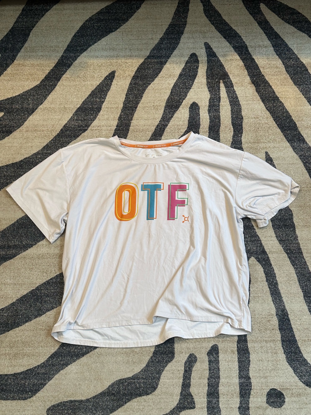Orangetheory OTF Logo Cropped Tee